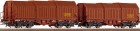 45935 Roco Set of 2 Telescoping Cowl cars